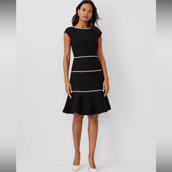 Ann Taylor Dresses & Skirts - Ann Taylor Black Midi Dress *NWT*